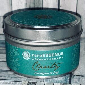 💖3/$15💖 rareESSENCE Clarity Travel Tin Candle 4oz 100% Pure Essential Oils